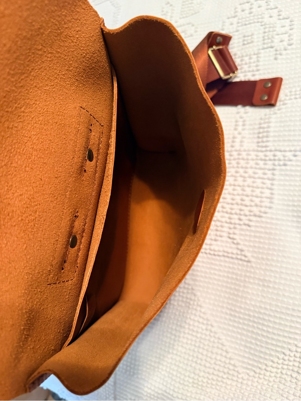 Portland Leather Chestnut Sierra Backpack - Picture 7 of 7
